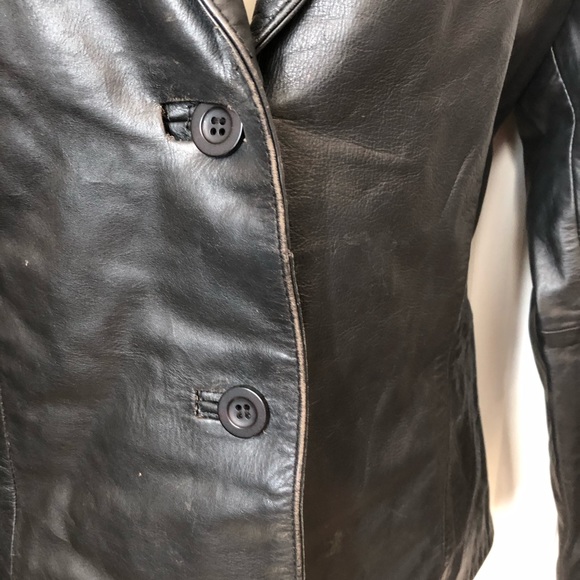 Nordstrom Rubbish leather jacket size large - Picture 4 of 11